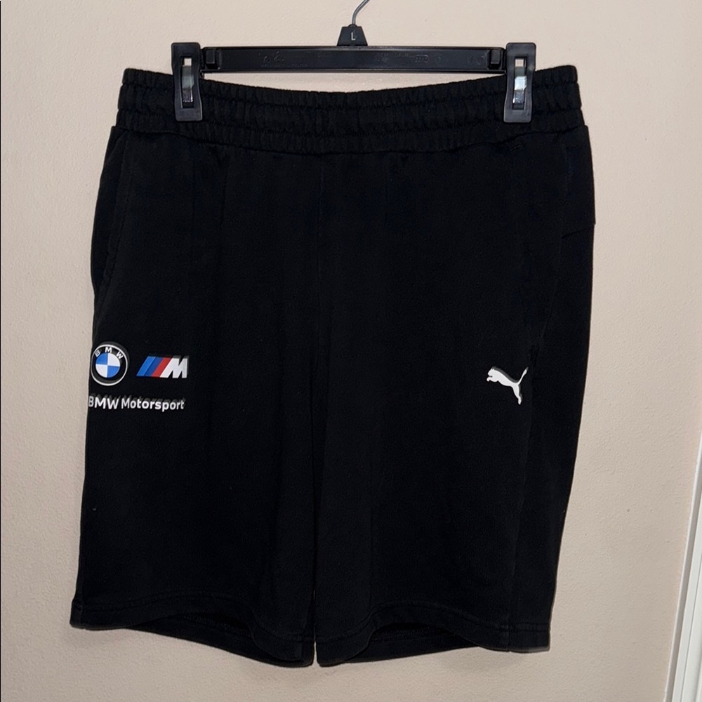 Puma Men's Black BMW Motorsport Shorts